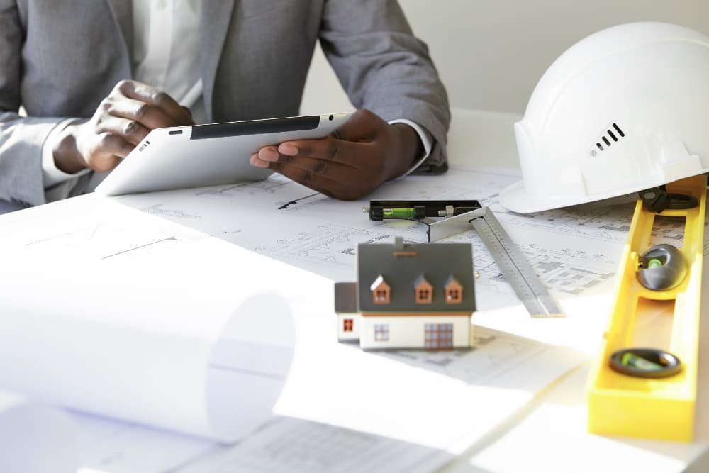 Residential construction work